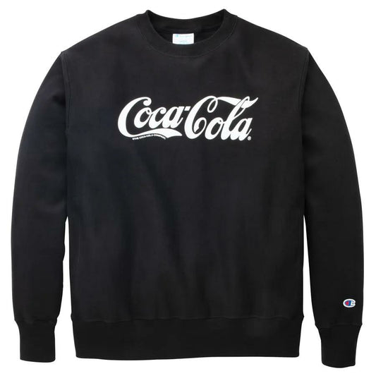 Coca-Cola Store Champion Reverse Weave Black Unisex Sweatshirt